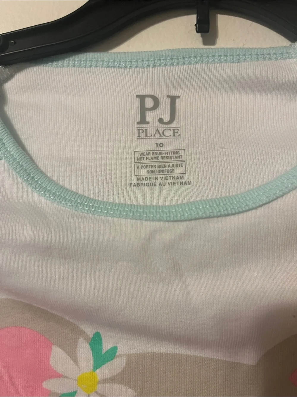 PJ Place Mint & White Koala Pajama Set